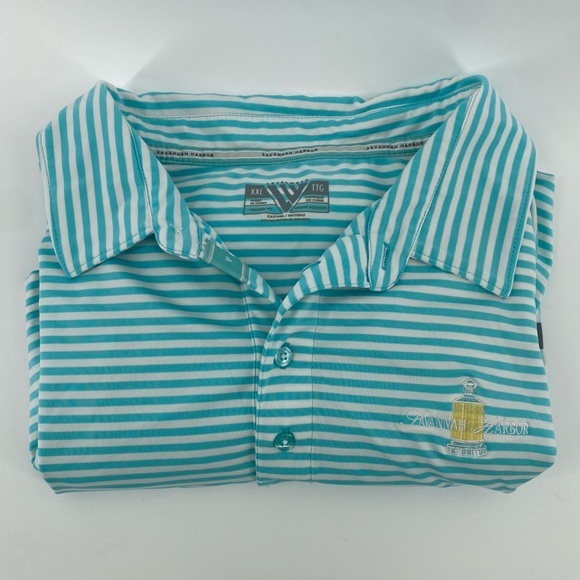 •LEVELWEAR Special Edition —‎ Savannah Harbor• Men’s Golf Polo - Picture 1 of 9